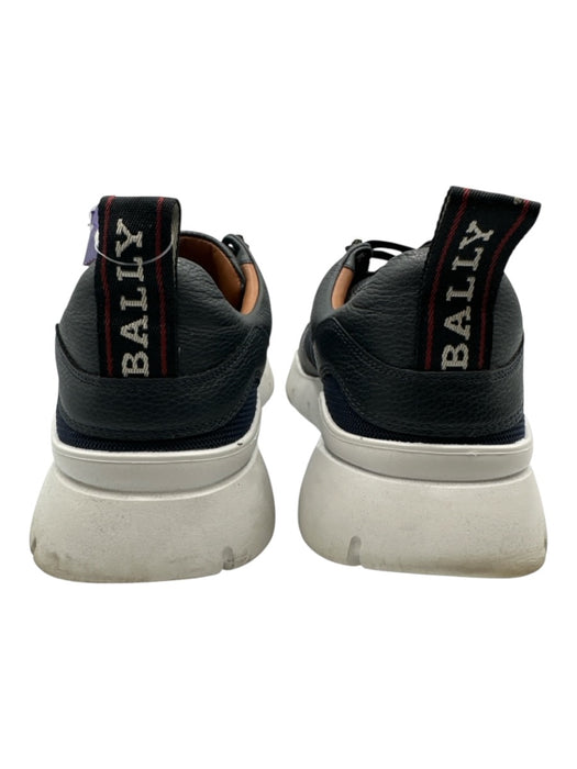 Bally Shoe Size 11D Like New Navy & White Mesh Solid Sneaker Men's Shoes Navy & White / 11D