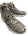 Bally Shoe Size 11D Like New Tan & Gray Print Leather Embossed Snake Men's Shoes Tan & Gray Print / 11D