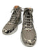 Bally Shoe Size 11D Like New Tan & Gray Print Leather Embossed Snake Men's Shoes Tan & Gray Print / 11D