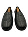Ferragamo Shoe Size 10M Black Leather Solid Espadrille Men's Shoes Black / 10M