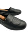 Ferragamo Shoe Size 10M Black Leather Solid Espadrille Men's Shoes Black / 10M