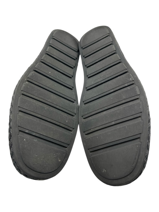Ferragamo Shoe Size 10M Black Leather Solid Espadrille Men's Shoes Black / 10M