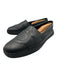 Ferragamo Shoe Size 10M Black Leather Solid Espadrille Men's Shoes Black / 10M