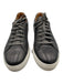Magnanni Shoe Size 11 Like New Gray Leather Solid Sneaker Men's Shoes Gray / 11