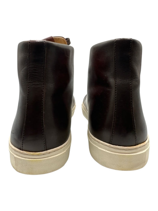 Magnanni Shoe Size 10.5 Brown Leather Solid Sneaker Men's Shoes Brown / 10.5