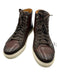 Magnanni Shoe Size 10.5 Brown Leather Solid Sneaker Men's Shoes Brown / 10.5
