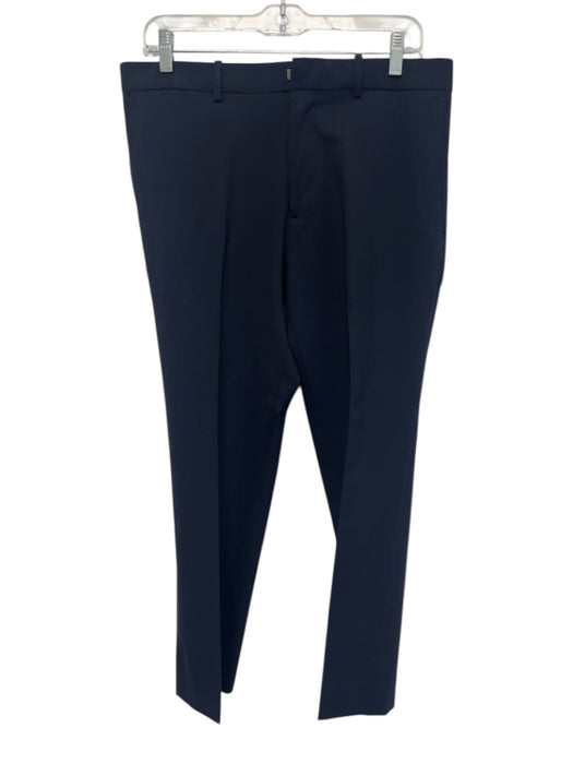 Theory Size 33 Navy Blue Wool Solid Men's Pants Navy Blue / 33