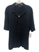 Rag & Bone NWT Size L Black Cotton Striped Buttons Men's Short Sleeve Black / L