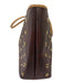 Etro Brown & Multi Leather Shoulder eyelet All Over Print Bag Brown & Multi