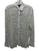 ATM Size M White Nylon Blend Lace Button Down Button Down Top White / M