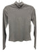 Athleta Size XS Grey Modal Blend Mock Neck Long Sleeve Heathered Athleisure Top Grey / XS