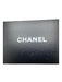 Chanel Black Leather goldtone hardware Slingback Box Included CC Logo Pumps Black