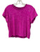Generation Love Size S Hot pink Polyester Sequined Cap Sleeve Top Hot pink / S