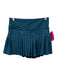 Goldhinge Size M Dark Teal Synthetic Athletic Pleat Skirt Dark Teal / M