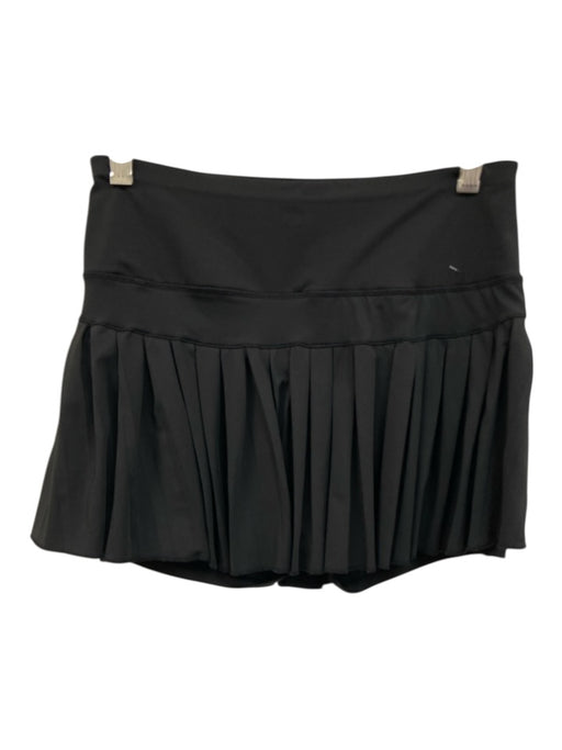 Goldhinge Size M Black Synthetic Athletic Pleat Skirt Black / M