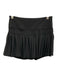 Goldhinge Size M Black Synthetic Athletic Pleat Skirt Black / M