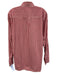 Burberry London Size M Red & White Cotton Gingham Button Up Long Sleeve Shirt Red & White / M