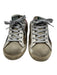 Golden Goose Shoe Size 37 Beige, Brown & Blue Leather Upper Suede Sneakers Beige, Brown & Blue / 37