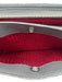 Hammitt Grape Snake Embossed Silver Hardware Stud Detail Wallet Wristlet Bag Grape / S