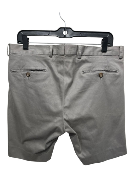 Ralph Lauren Purple Size 32 Gray Cotton Solid Khakis Men's Shorts 32