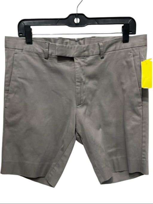 Ralph Lauren Purple Size 32 Gray Cotton Solid Khakis Men's Shorts 32