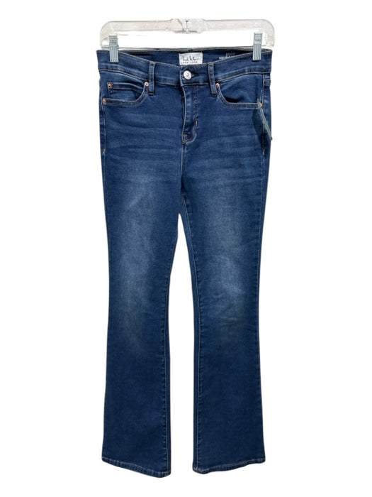 Nicole Miller Size 4 Medium Wash Cotton & Polyester High Rise Pockets Jeans Medium Wash / 4