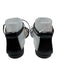 Stella McCartney Shoe Size 38.5 Black Faux Leather Toe Strap T Strap Sandals Black / 38.5