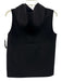 Theory Size S Black Wool & Cashmere Button Front Hooded Sleeveless Pockets Vest Black / S