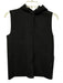Theory Size S Black Wool & Cashmere Button Front Hooded Sleeveless Pockets Vest Black / S