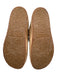 Jenni Kayne Shoe Size 39 Tan & White Suede Cork Sole Fur Lined Slip On Slippers Tan & White / 39