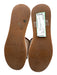 L'agence Shoe Size 8 Beige & Brown Canvas Leather trim Platform Sandals Beige & Brown / 8