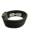 Cynthia Desser Gunmetal & Gold Leather & Brass Chainlink Magnetic Clasp Bracelet Gunmetal & Gold