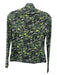 Derek Lam 10 Crosby Size S Green, Black & White Lyocell & Cotton Long Sleeve Top Green, Black & White / S