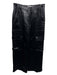 Simkhai Size 8 Black Acetate High Rise Cargo Pockets Wide Leg Pants Black / 8