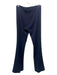 Avenue Montaigne Size 6 Navy Blue Rayon & Polyester Elastic Waist Wide Leg Pants Navy Blue / 6