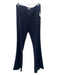 Avenue Montaigne Size 6 Navy Blue Rayon & Polyester Elastic Waist Wide Leg Pants Navy Blue / 6