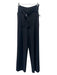 5a7 Cinq a Sept Size 6 Black Triacetate & Polyester High Waist Side Zip Pants Black / 6