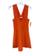 A.L.C. Size Medium Orange Rayon Blend Sleeveless Circle Dress Orange / Medium