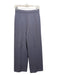 St John Collection Size 4 Slate Blue Wool & Rayon Elastic Knit High Waist Pants Slate Blue / 4