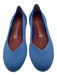 Rothy's Shoe Size 7 Light Blue Synthetic Knit Rubber Sole Rounded Toe Flats Light Blue / 7