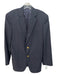 Brooks Brothers Navy Wool Blend Solid 2 Button Men's Blazer Navy / 41L