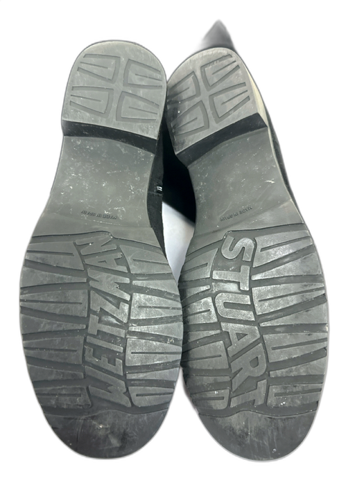 Stuart Weitzman Shoe Size 7 Black Suede Over the Knee Side Zip Boots Black / 7