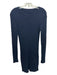 Frame Size S Navy Cotton Ribbed Long Sleeve Dress Navy / S