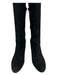 Stuart Weitzman Shoe Size 6.5 Black Suede Side Zip Pointed Toe Pump Boots Black / 6.5