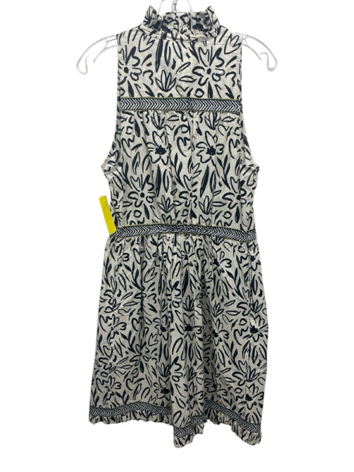 Elizabeth James the Label Size S Cream White & Black Missing Fabric Tag Dress Cream White & Black / S