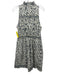 Elizabeth James the Label Size S Cream White & Black Missing Fabric Tag Dress Cream White & Black / S
