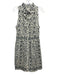 Elizabeth James the Label Size S Cream White & Black Missing Fabric Tag Dress Cream White & Black / S