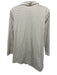 Lafayette 148 Size S White & Beige Cotton Blend Gingham Long Sleeve Shirt Top White & Beige / S