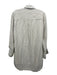 Rag & Bone Size M White & Beige Modal Blend Striped Long Sleeve Button Up Dress White & Beige / M