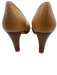 Stuart Weitzman Shoe Size 10 Beige Brown Leather Upper Peep Toe Platform Pumps Beige Brown / 10